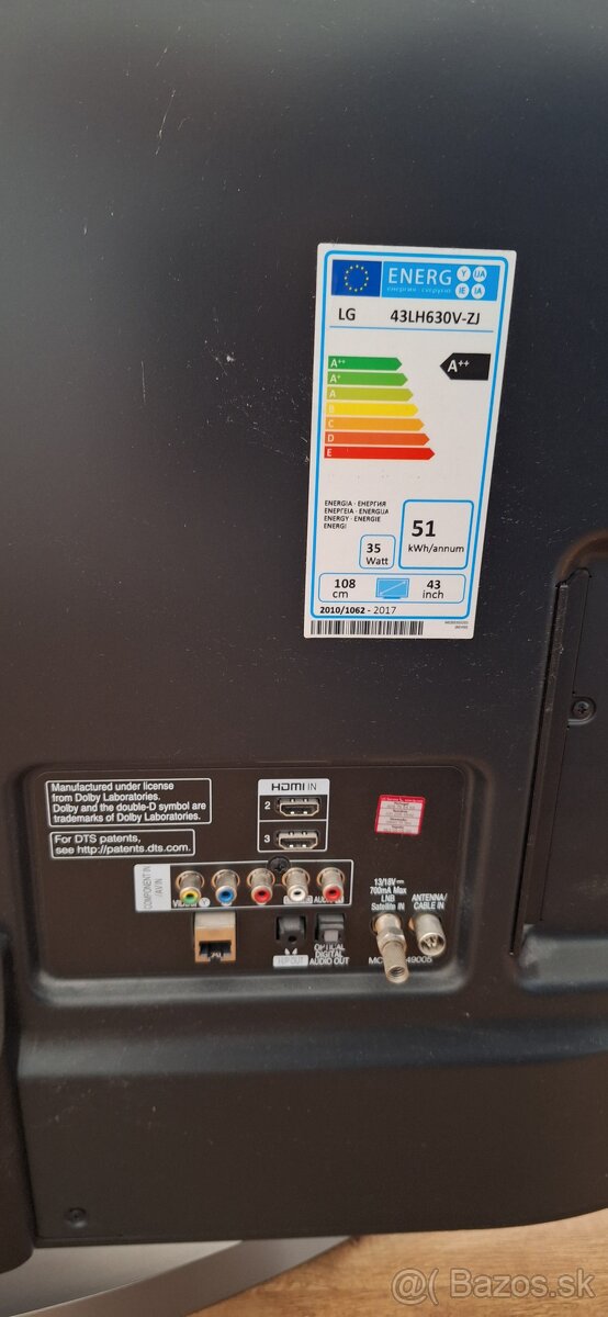 Televízor LG 43" - 2