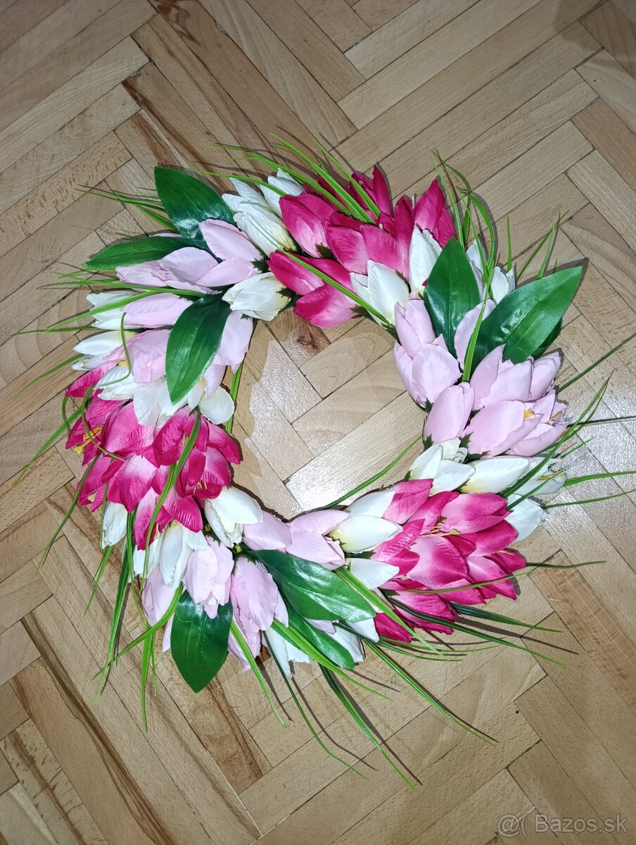 Predám jarné venčeky na dvere - 2