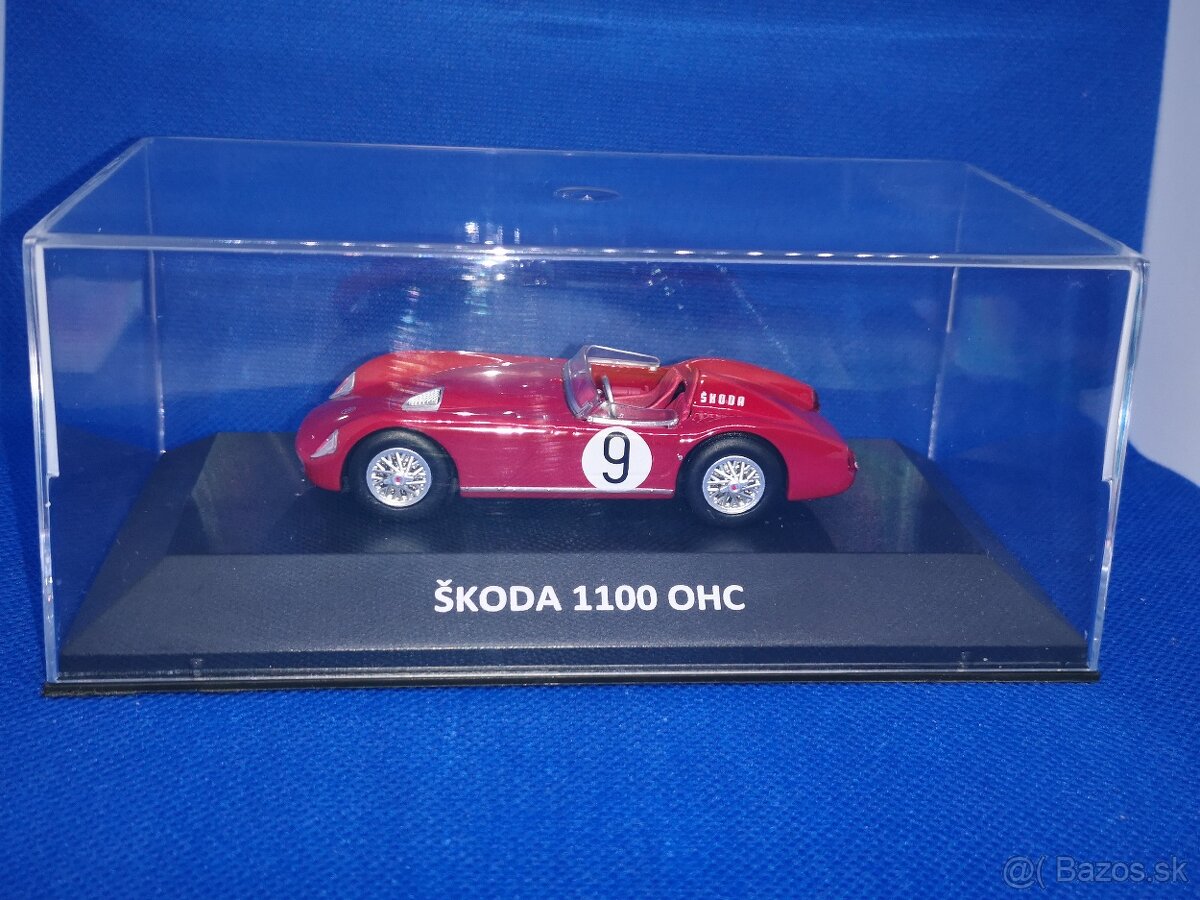 Predám kovový model Škoda 1100 OHC 1:43 - 2