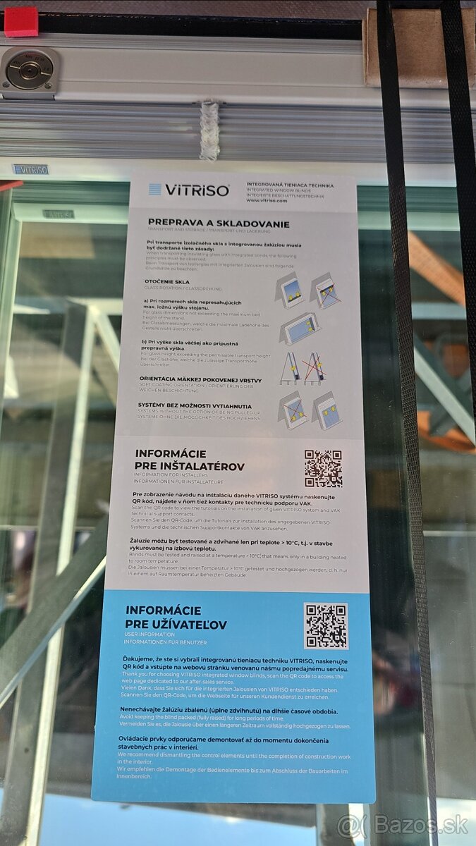 Izolačné skla. - 2