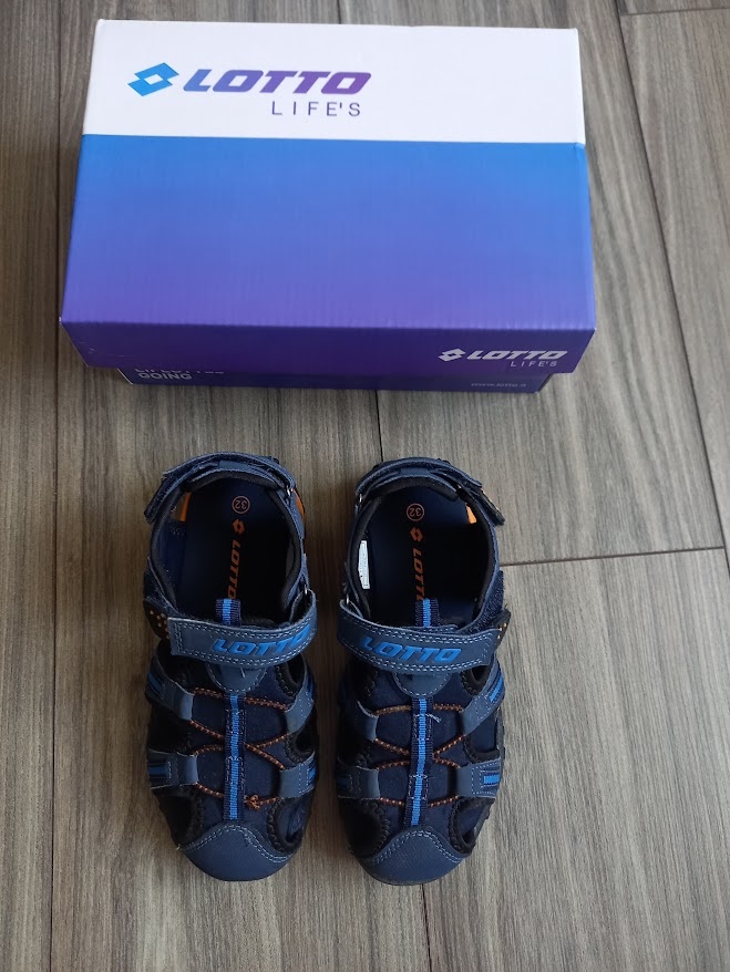 Sandále LOTTO-super stav,veľkosť 32 - 2