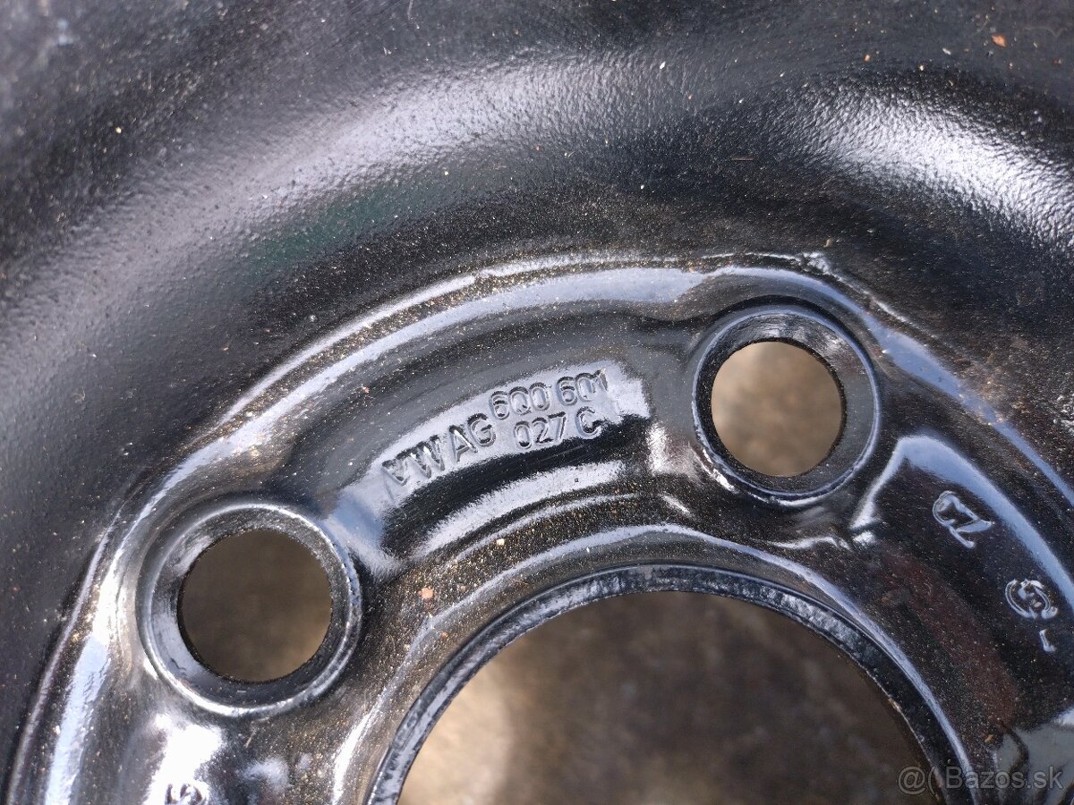 Plechové disky 5x100 R14 57.1mm - 2