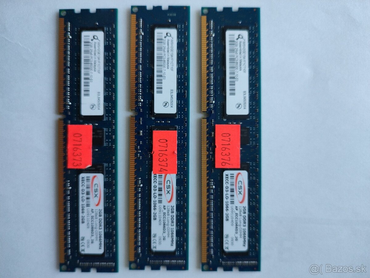 2gb DDR3 1066MHz - 3ks - 2