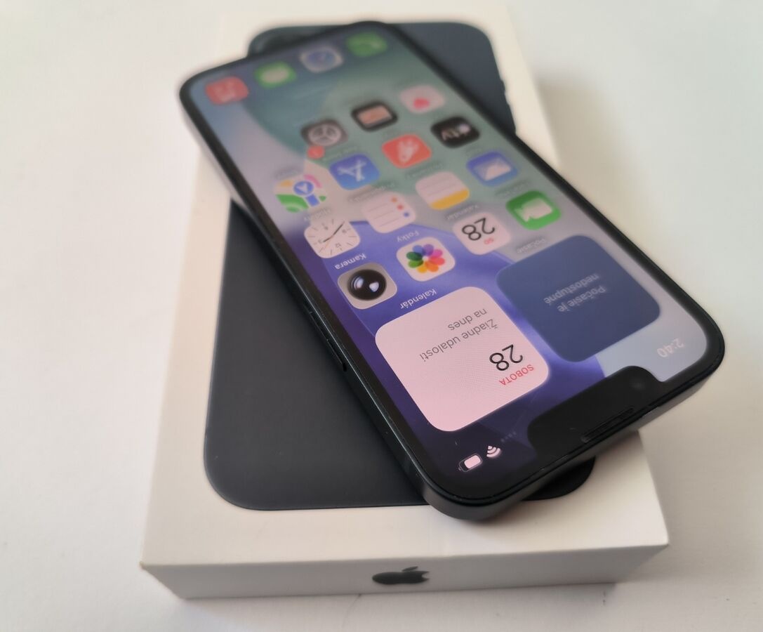apple iphone 13 mini 128gb Midnight / Batéria 100% - 2