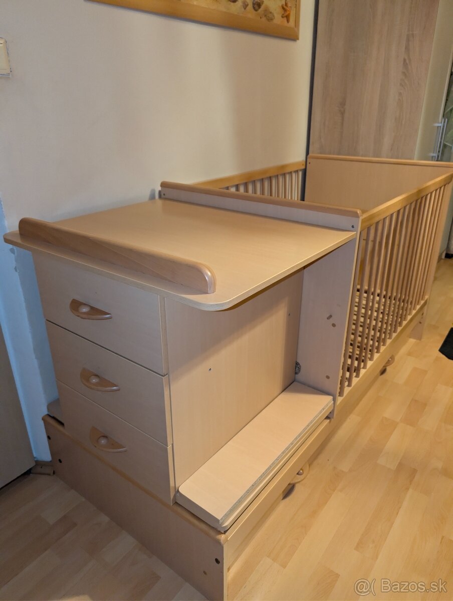 Detská rastúca postieľka 3 v 1 - 2