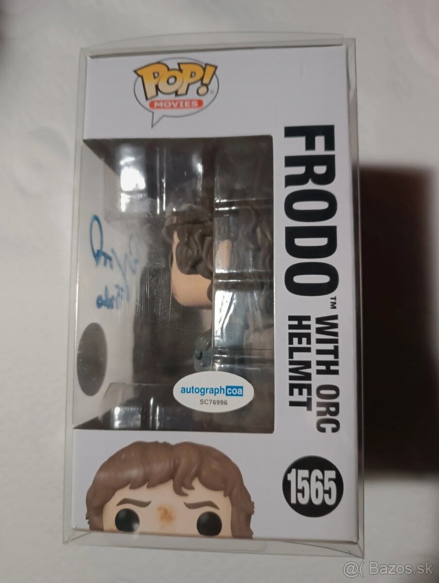 Funko pop Frodo s podpisom - 2