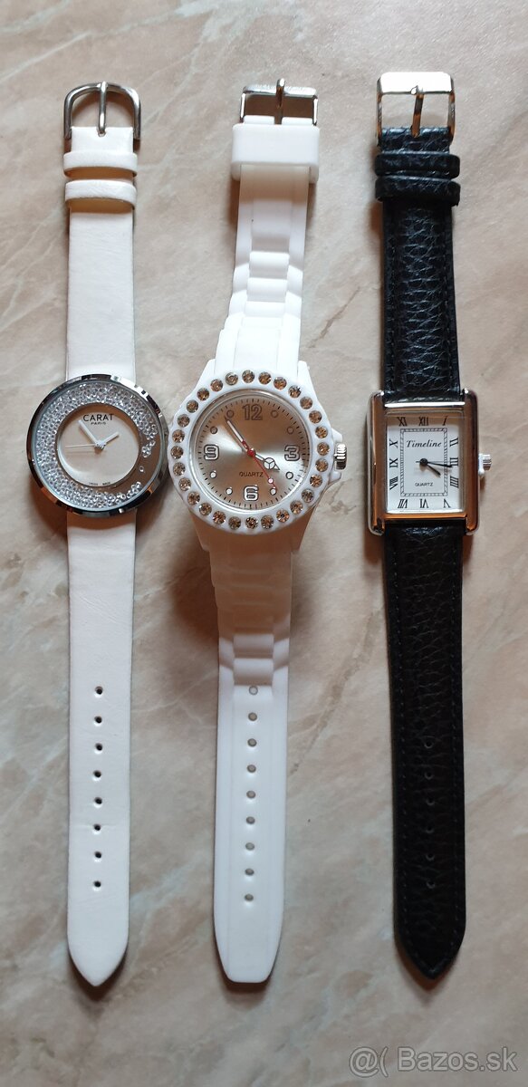 Staré hodinky - kus po 3 eurá - 2