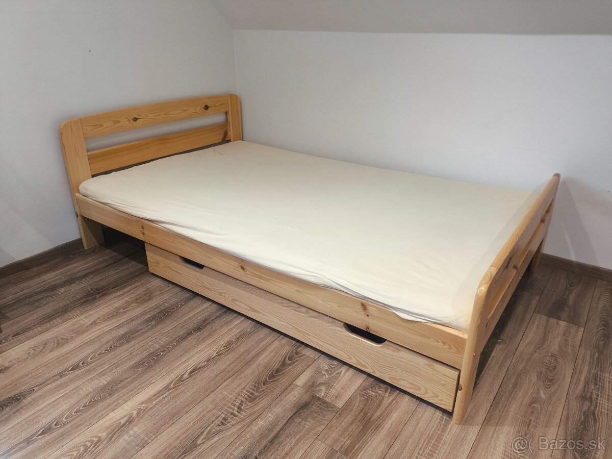 Posteľ 120x200cm + matrac - 2