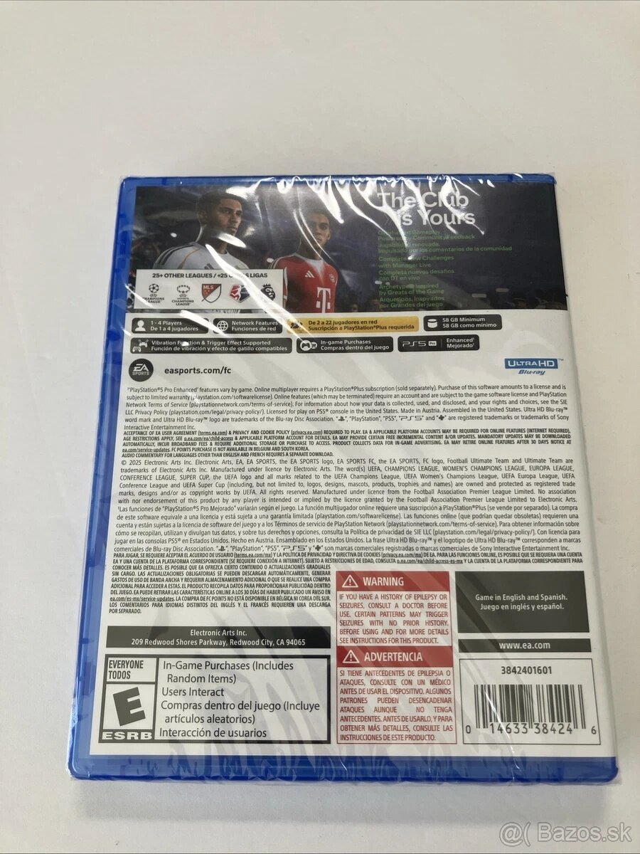 Nová hra na PS5 - EA Sports FC 26 - 2