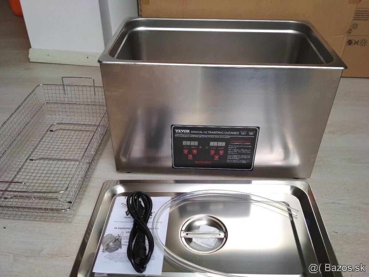 Ultrazvuková čistička s ohrevom 30L - 2