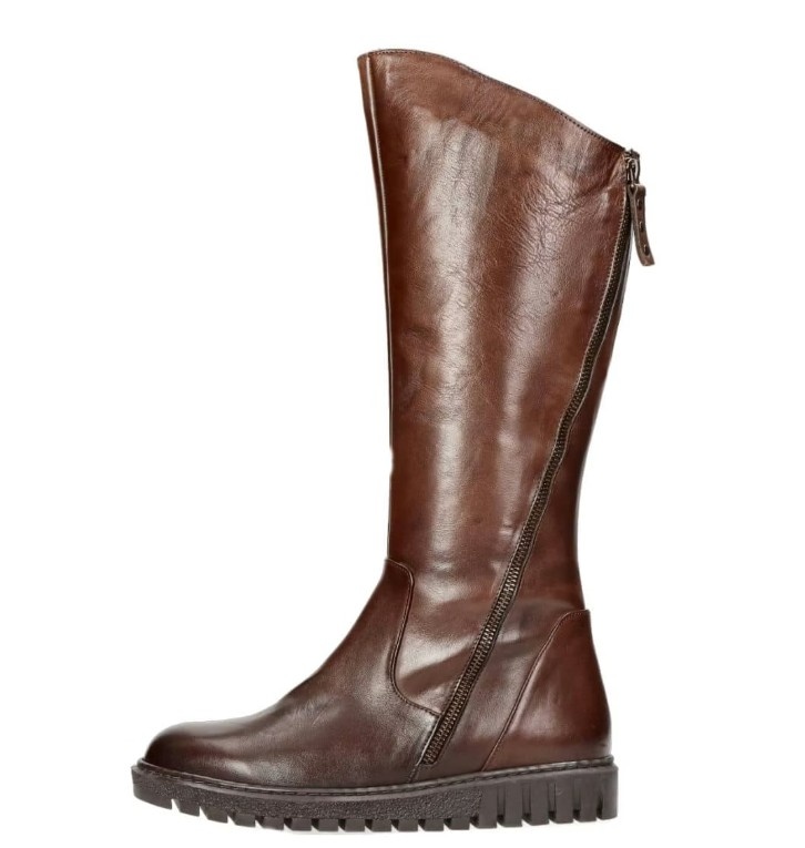 Damske cizmy-hnede - 2