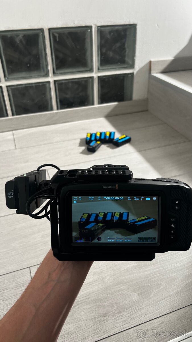 Blackmagic Pocket Cinema Camera 4K – kompletný set - 2