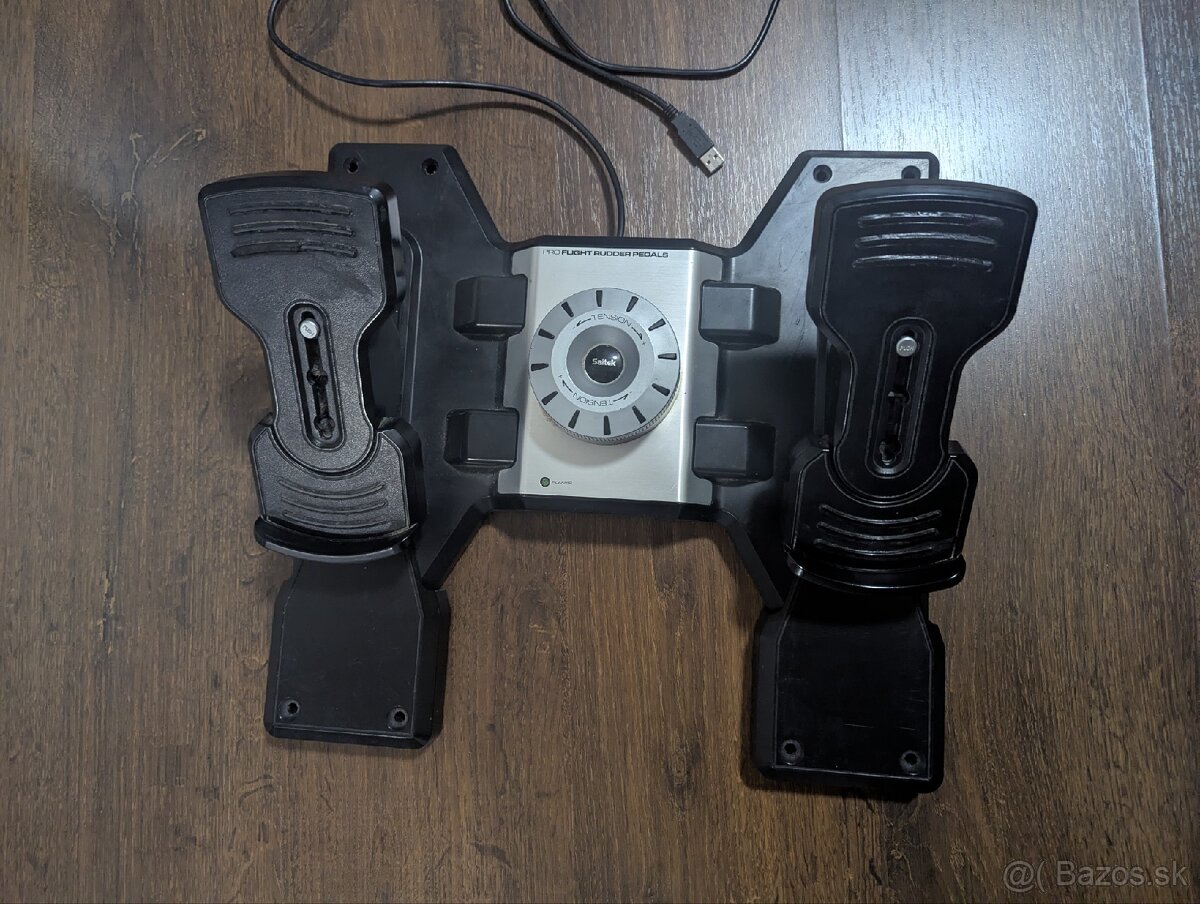 Saitek pro flight rudder pedals - 2
