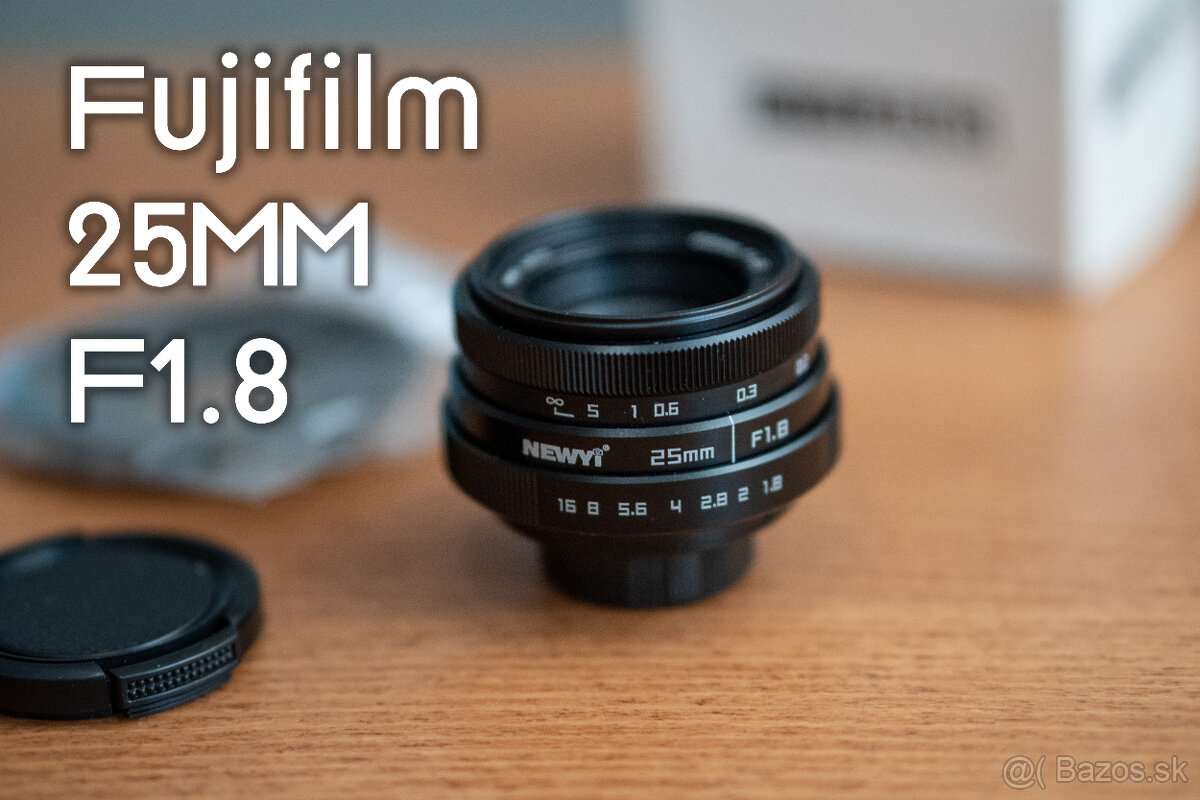 Objektív Fujian 25mm f/1.8 - 2