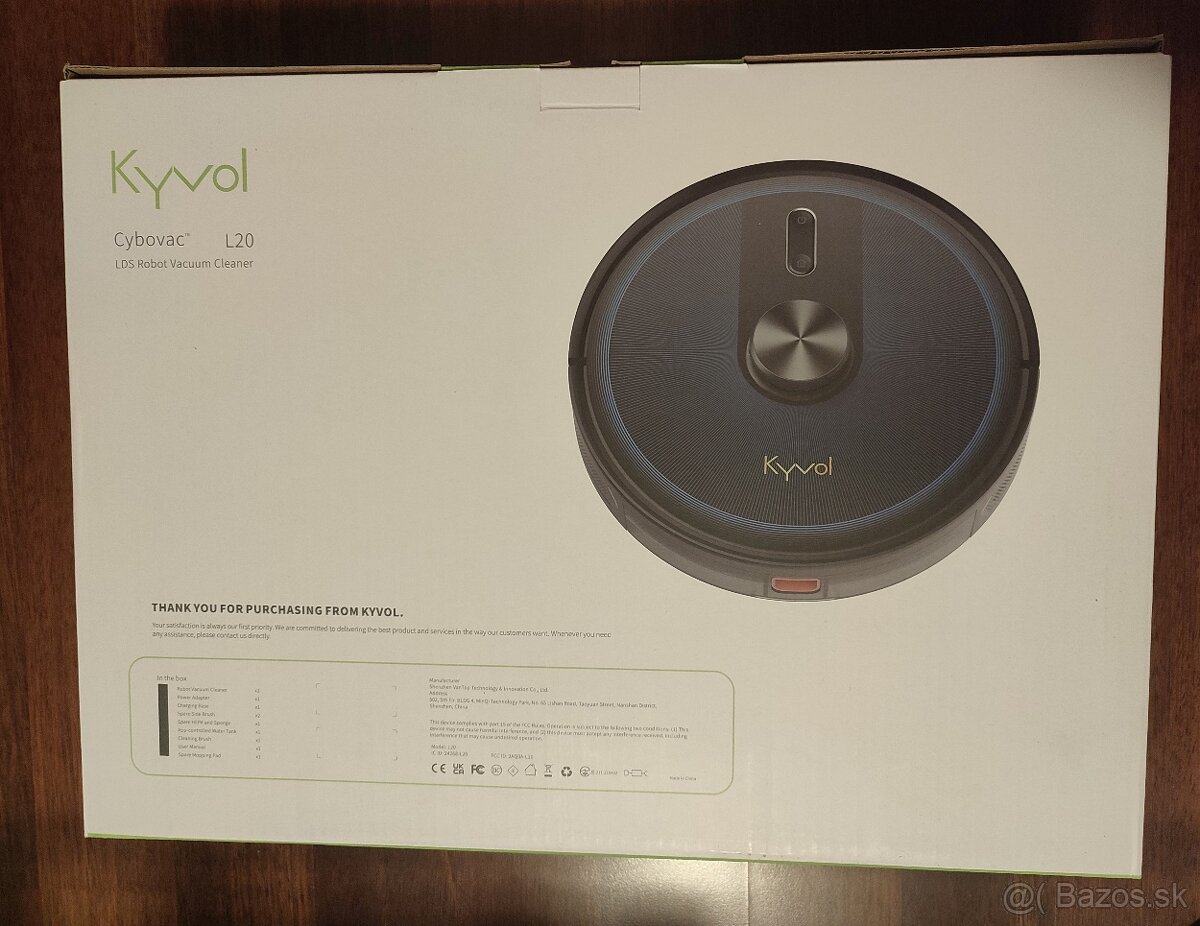 Robotický vysávač Kyvol Cybovac L20 - 2