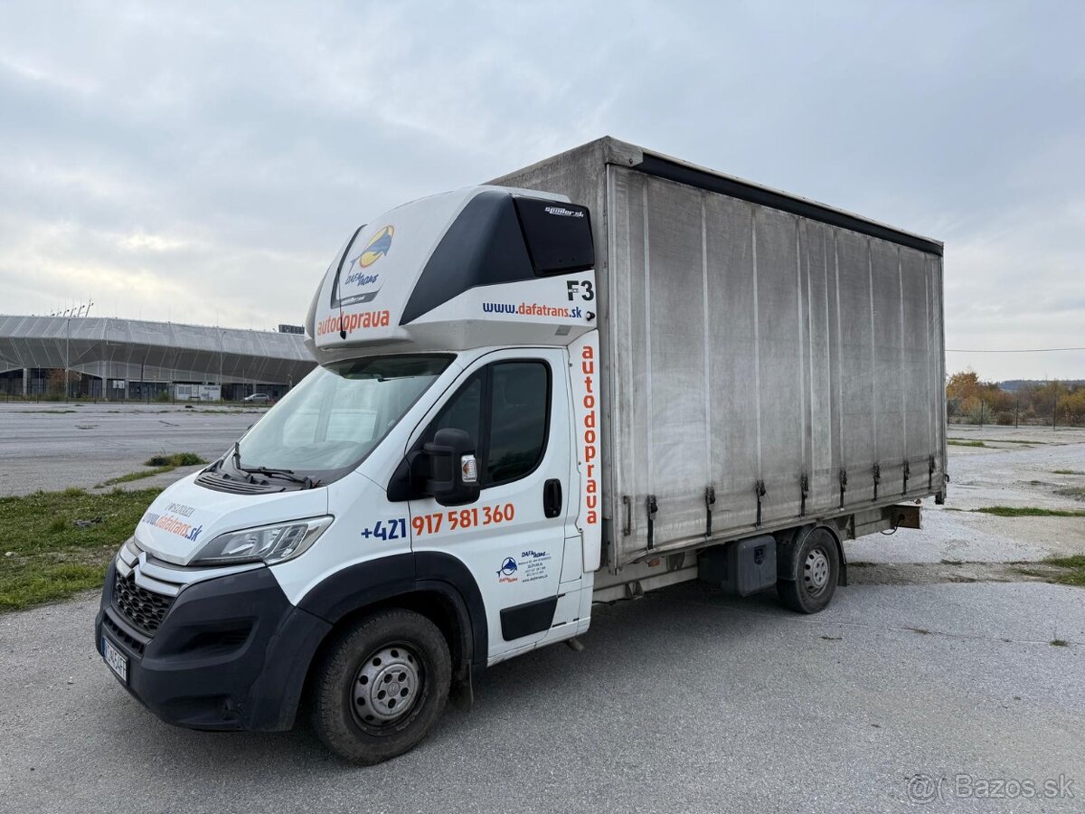 plachtová dodávka CITROEN JUMPER - 2