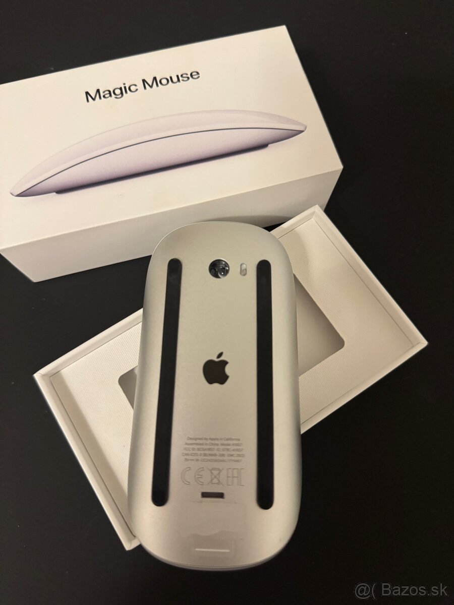 Apple - Magic Mouse Multi-Touch, biela - 2