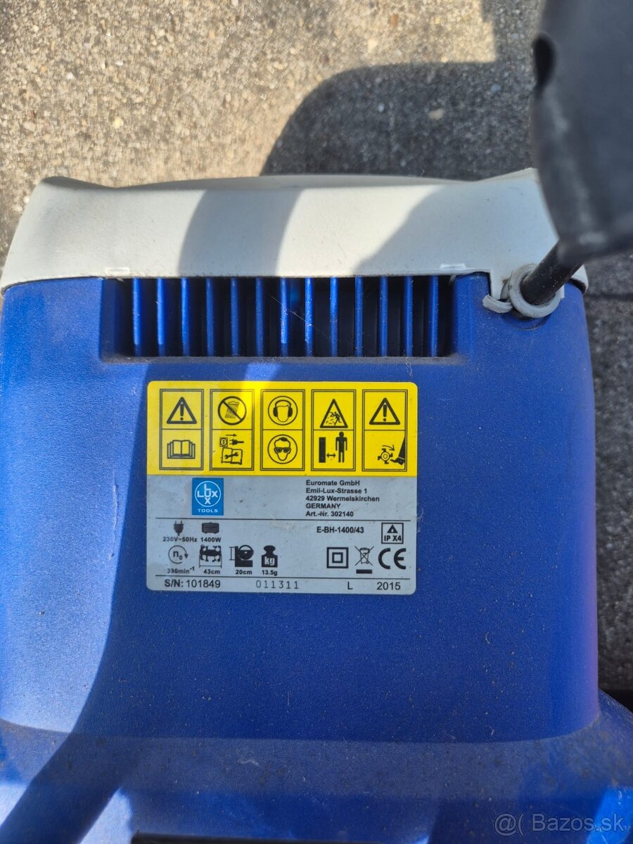 Predam elektricky kultivator Lux (1400W) - 2