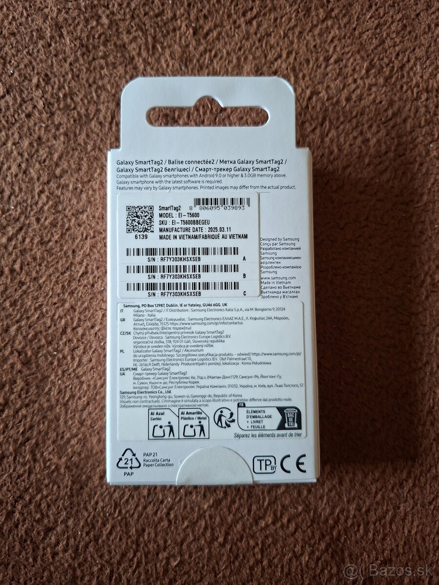 Galaxy Smarttag 2 - NOVÝ - 2