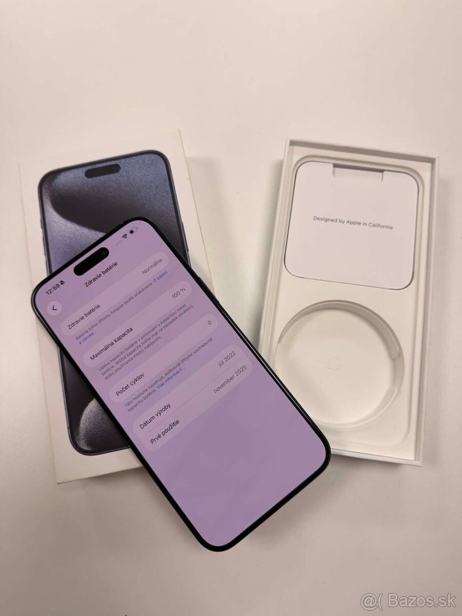 iPhone 15 Pro Max 256GB Blue Titanium - 2