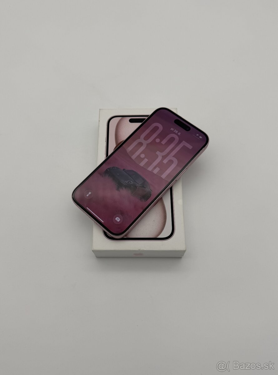 iPhone 15 128GB Pink + ZÁRUKA - 2