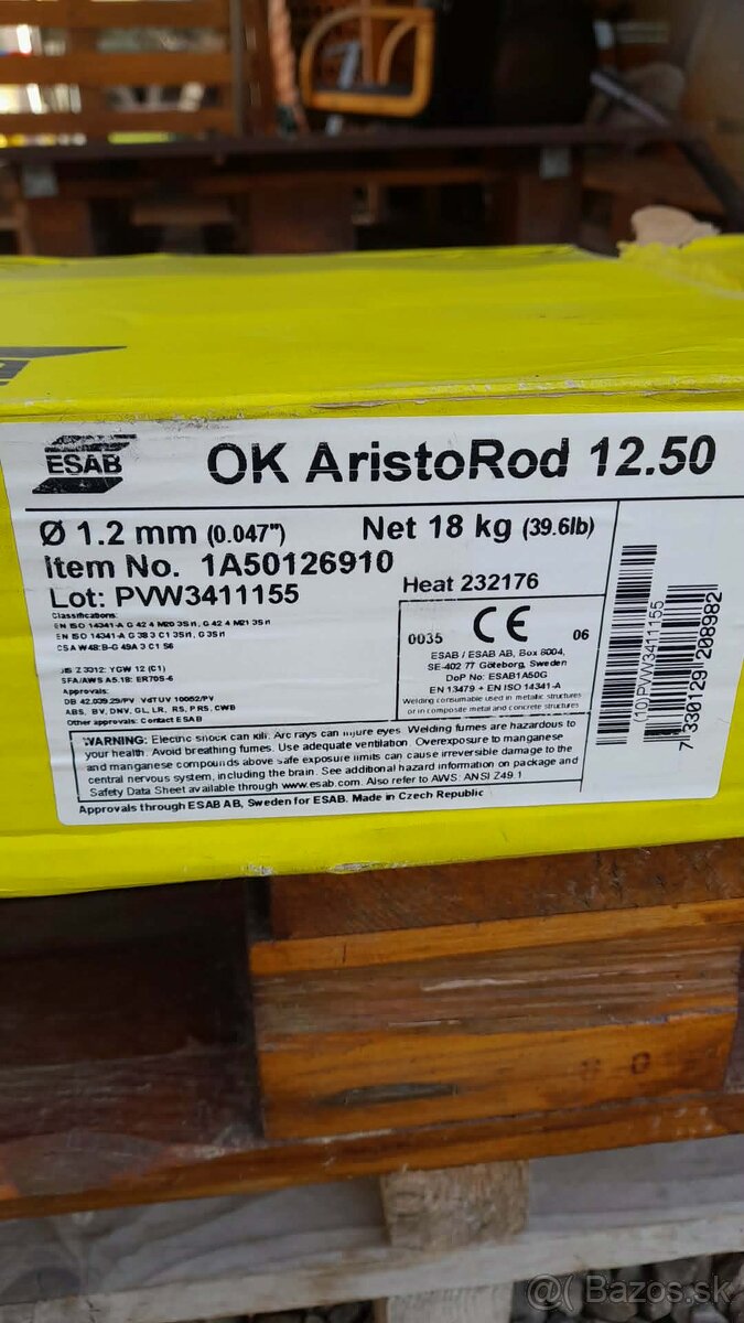 Zváraci drôt Esab - 2