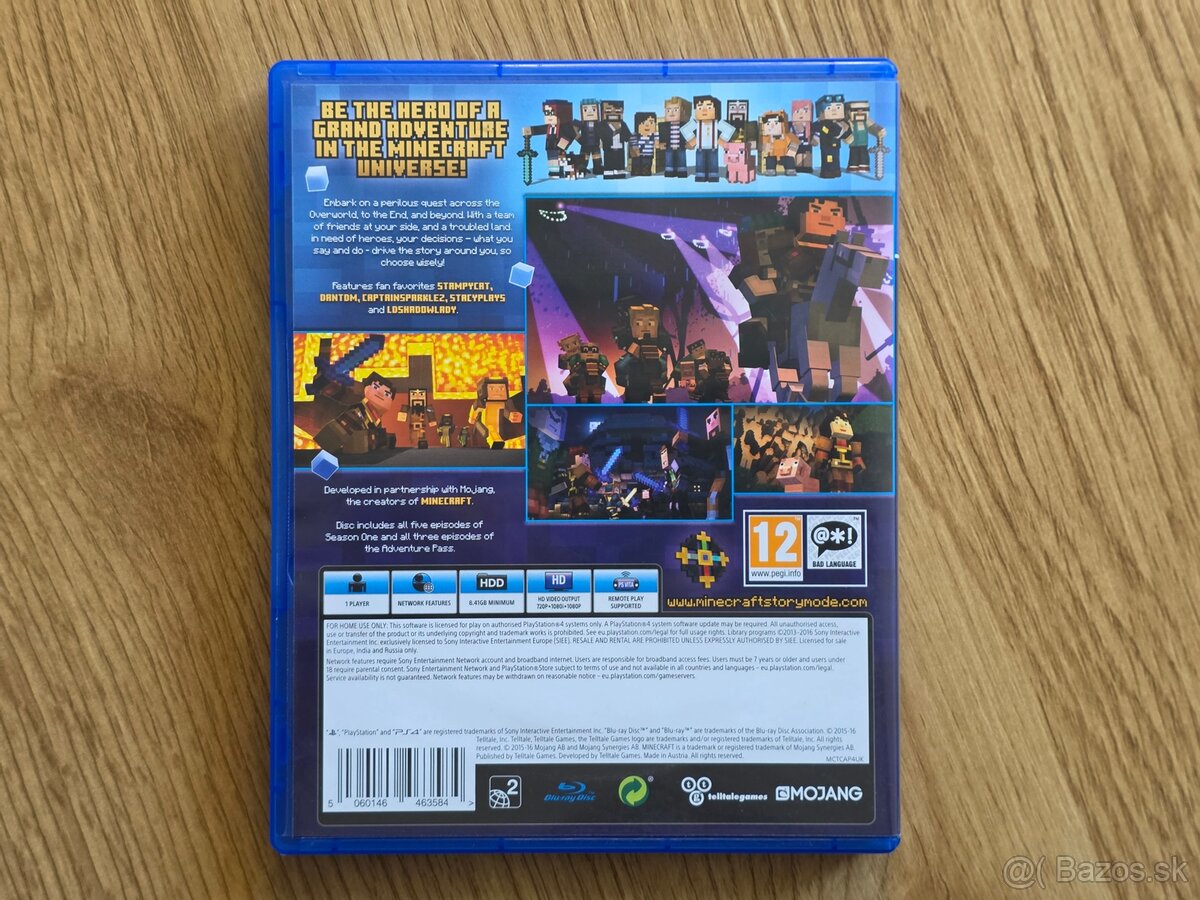 Hra PS4 - Minecraft Story Mode The Complete Adventure - 2