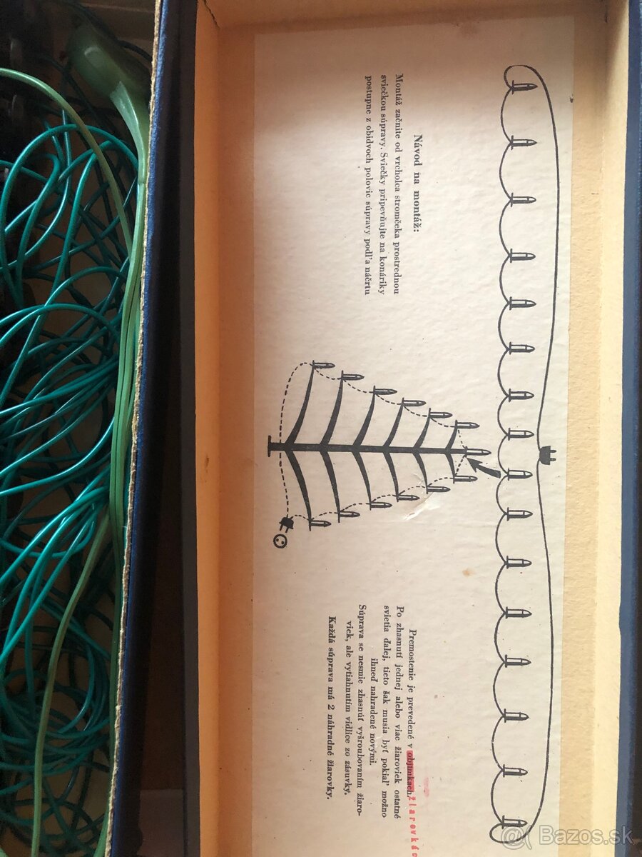 Predám retro vianočné osvetlenie - 2