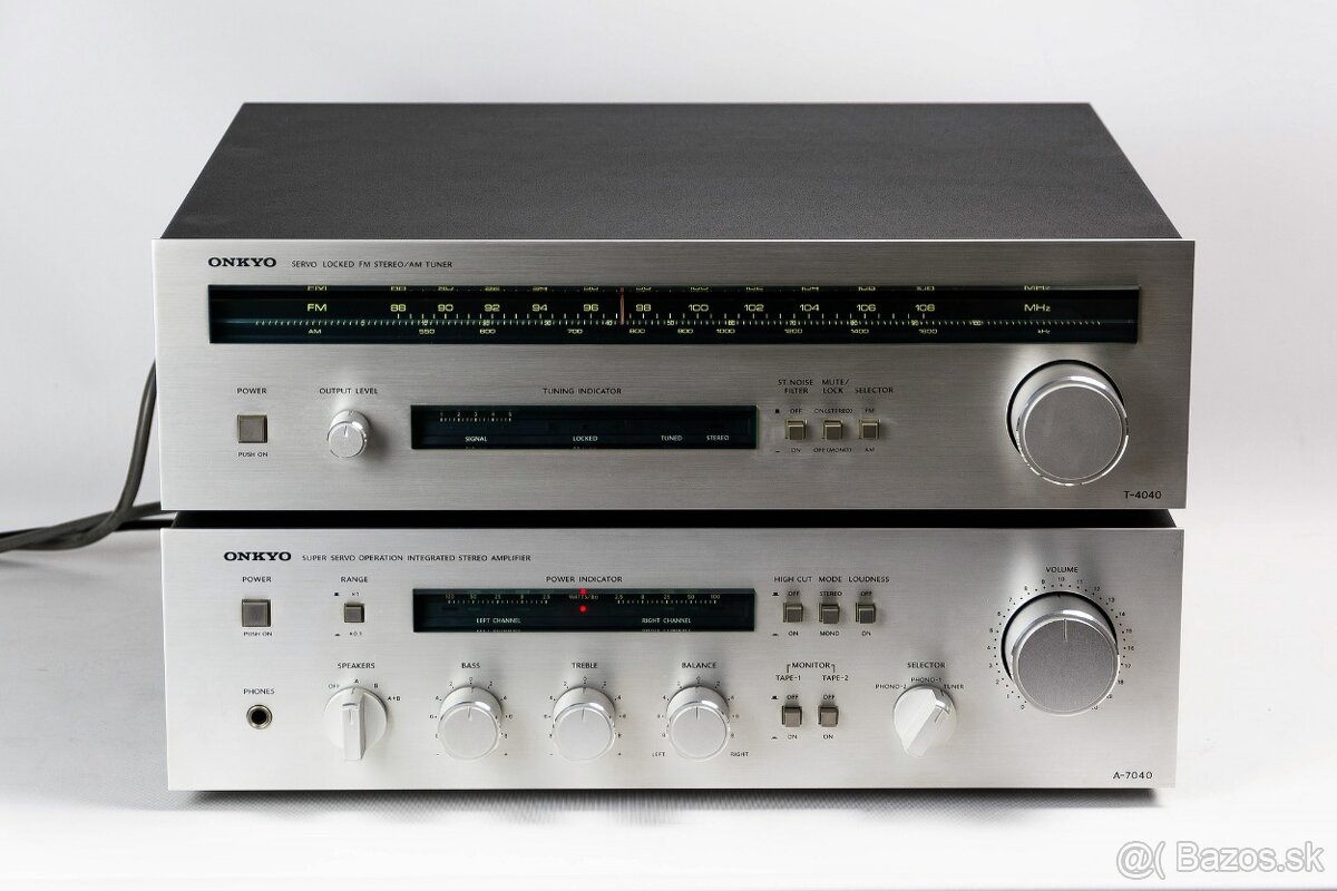 ONKYO A-7040, ST-4040 /zostava japonských komponentov - 2