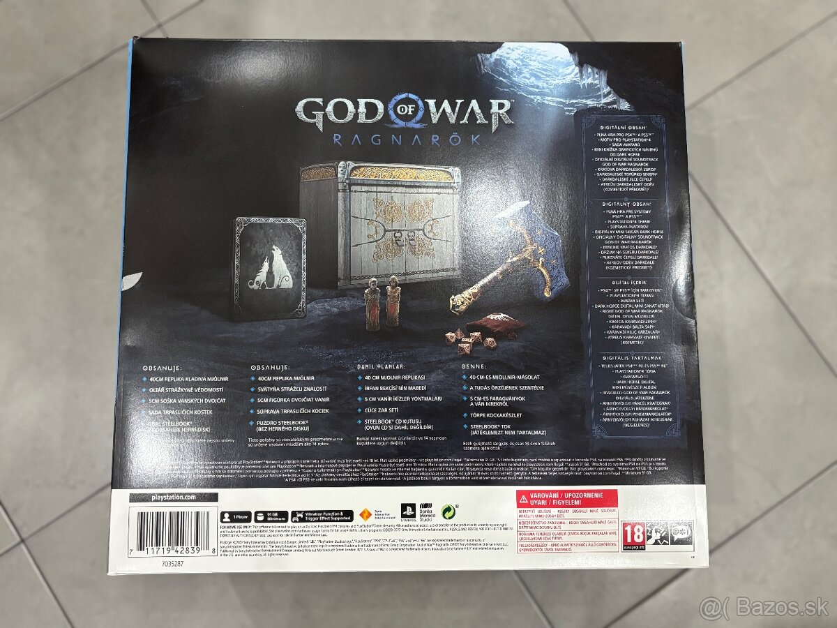PREDÁM Zberatelskú edíciu God of War Ragnarök - 2