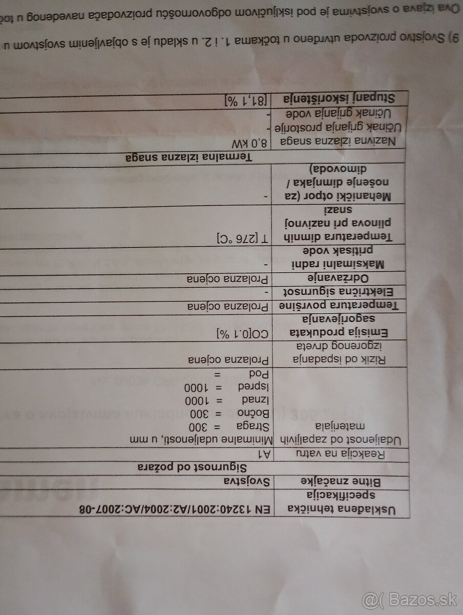 Samostatná krbová vložka - 2