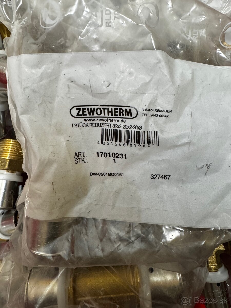 Lisovacie fitingy / tvarovky - 2