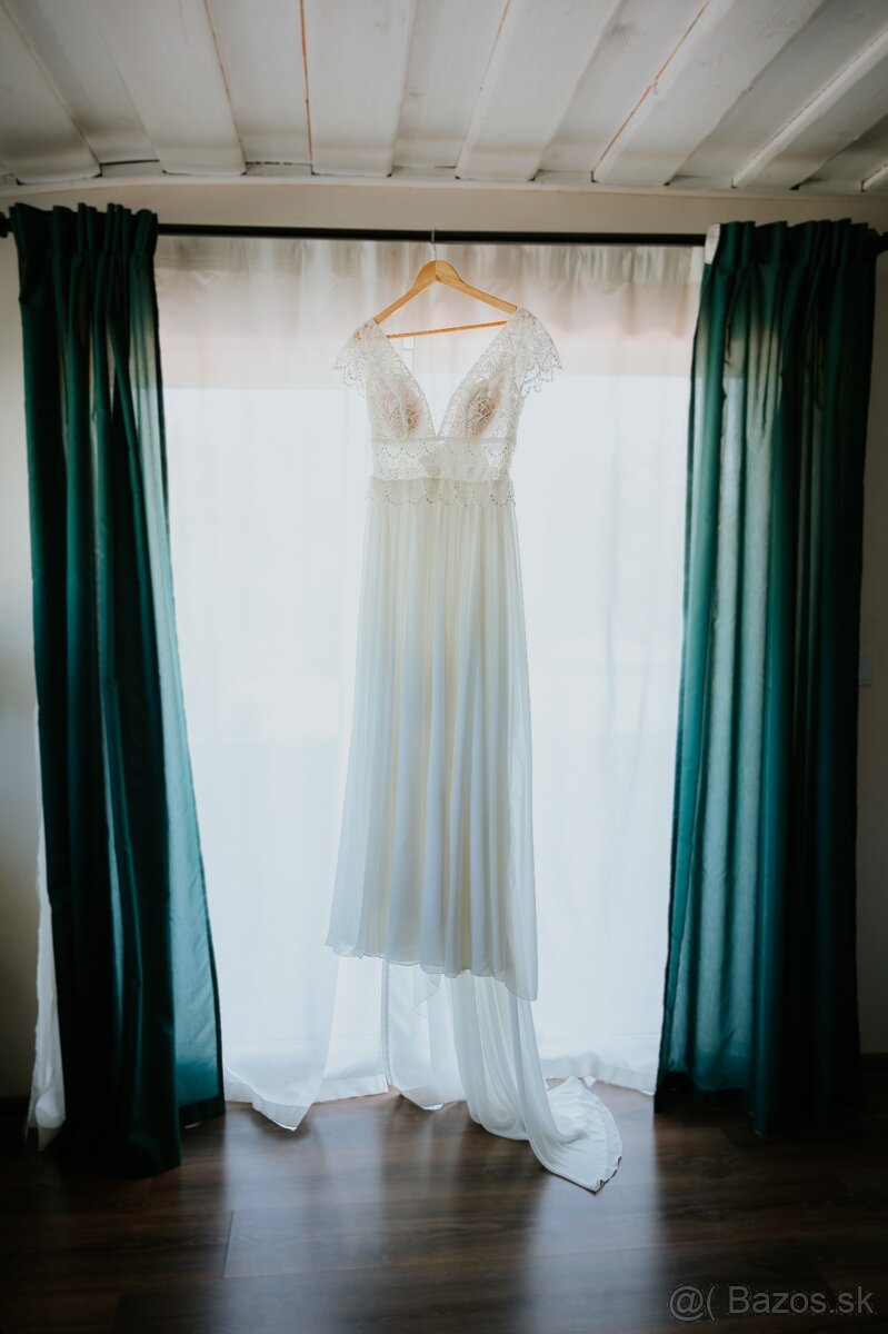 Svadobné šaty boho štýl - 2