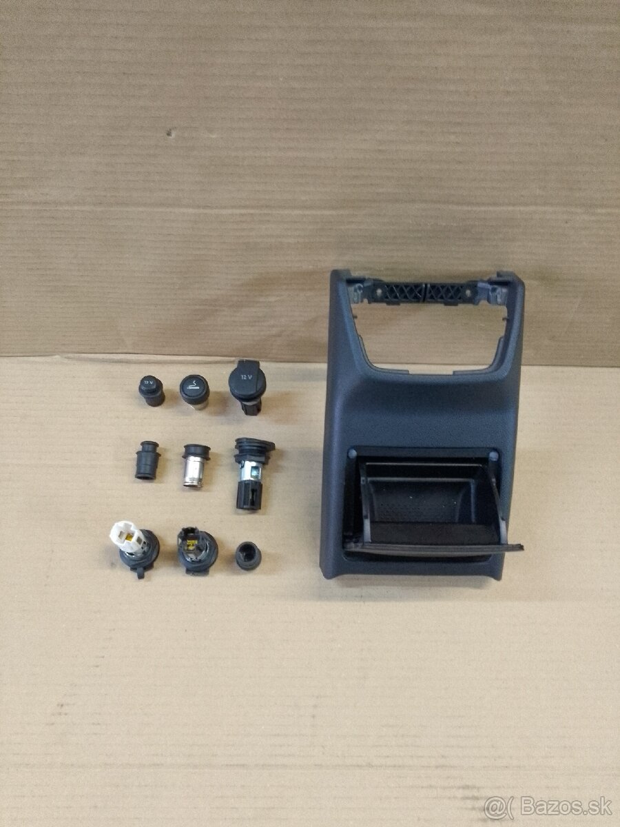 popolník, odkladacia schránka Octavia 3 - 2