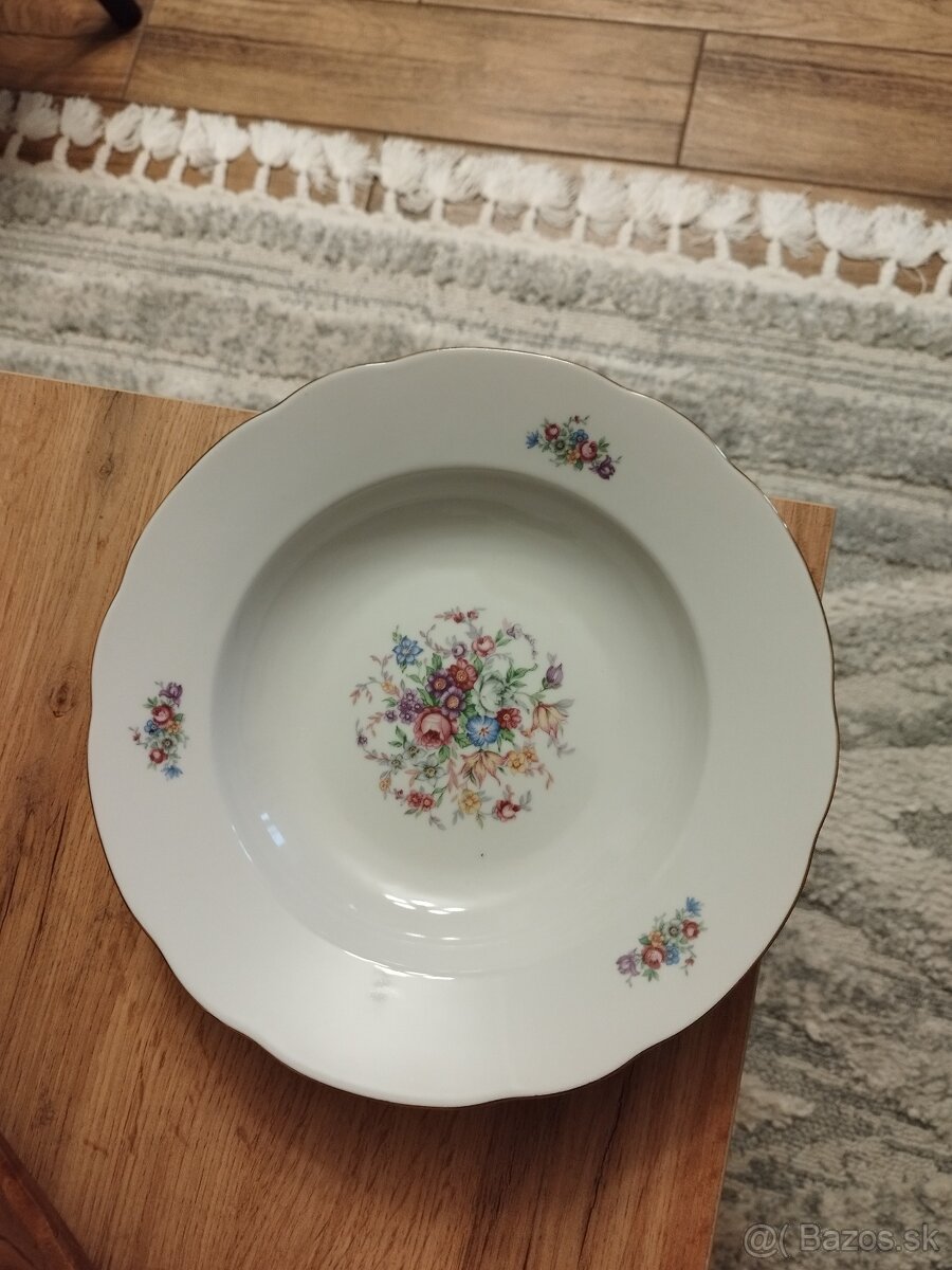 Hlboké porcelánove taniere - 2