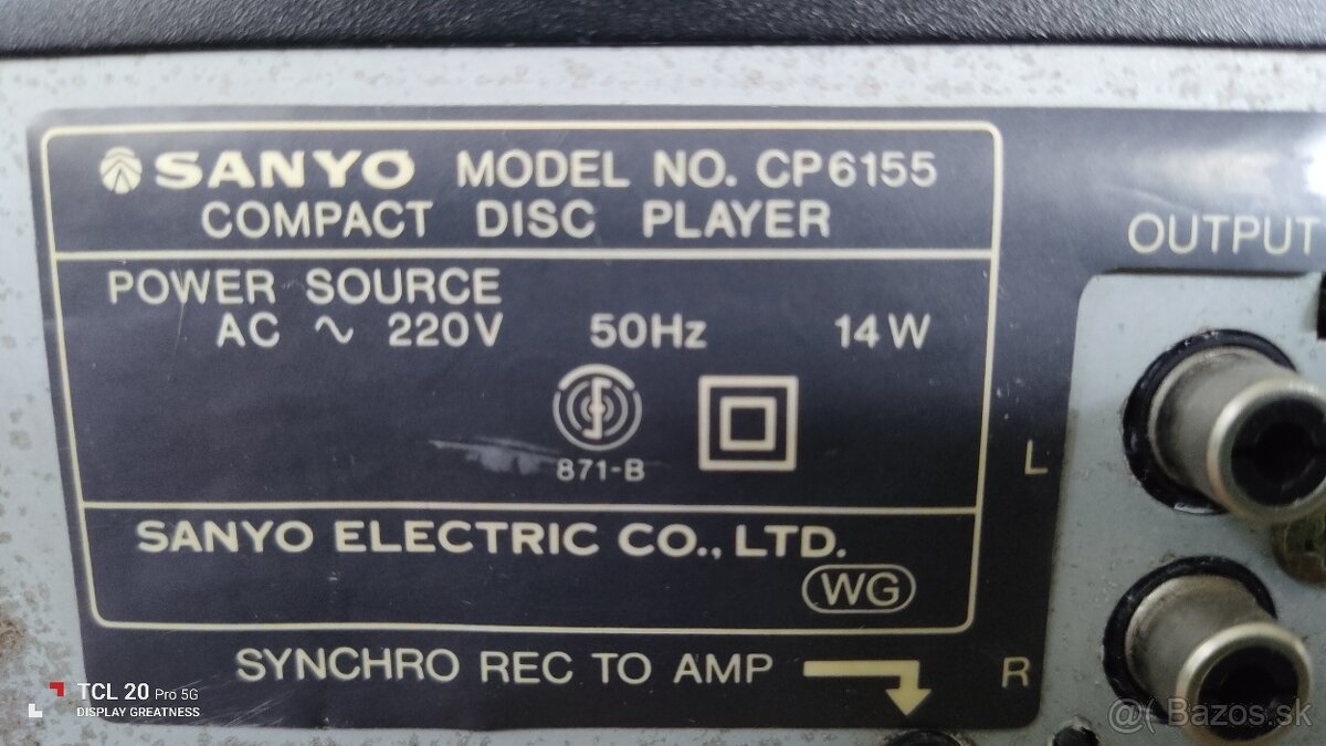 Sanyo CP-6155 - 2