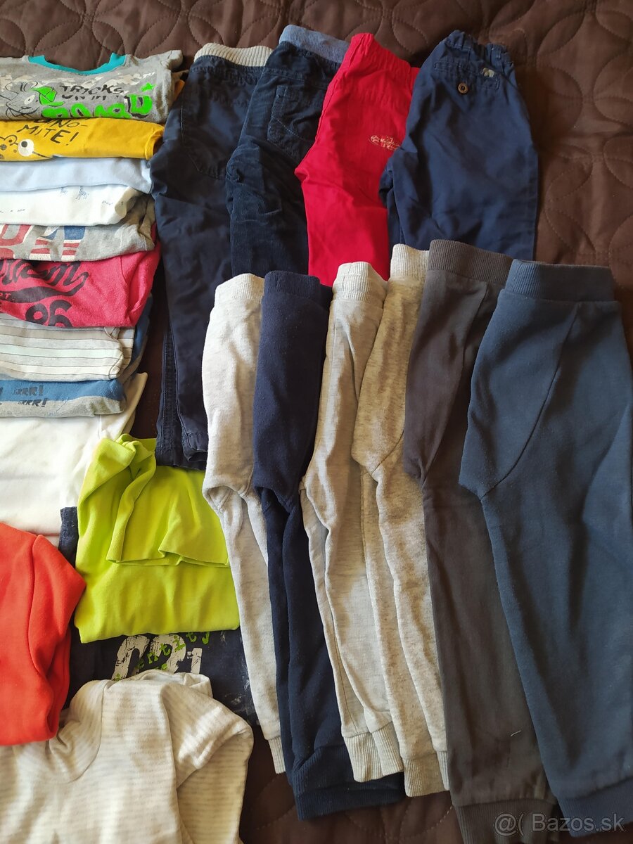 Chlapčenské oblečenie veľkosť 92 + darček - 2