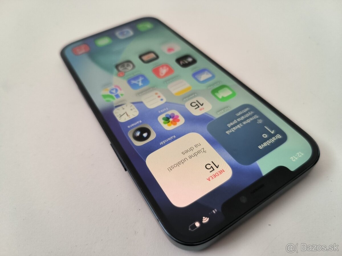 apple iphone 12 PRO MAX 128gb Blue 100% Batéria - 2