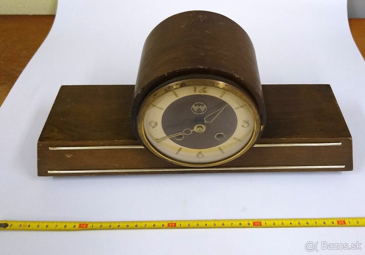 Krbové starožitné hodiny Weimar - 2