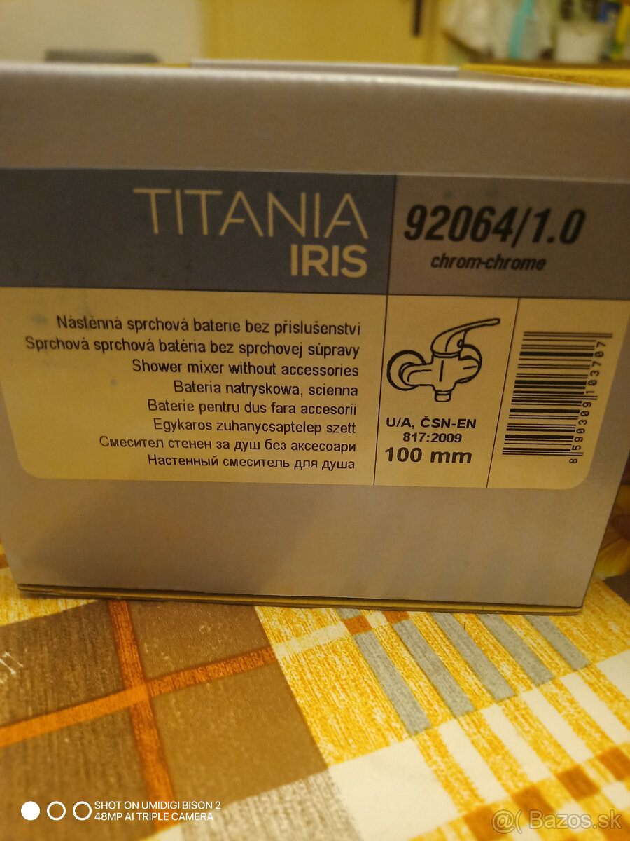 Nástenná sprchová batéria - 2