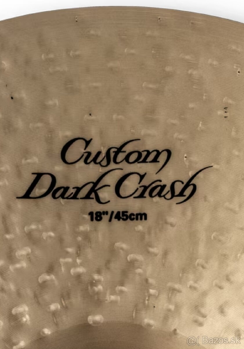 KUPIM ZILDJIAN K" CUSTOM DARK CRASH 18" - 2