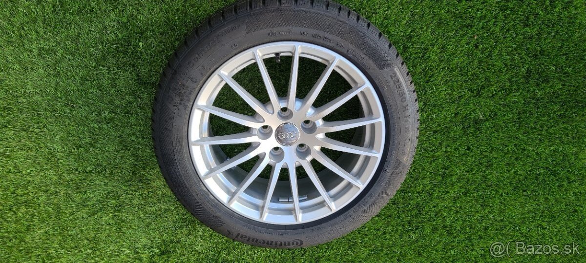 Zimné pneumatiky na diskoch AUDI , nové originál. - 2