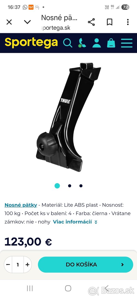 Strešný nosič - 2