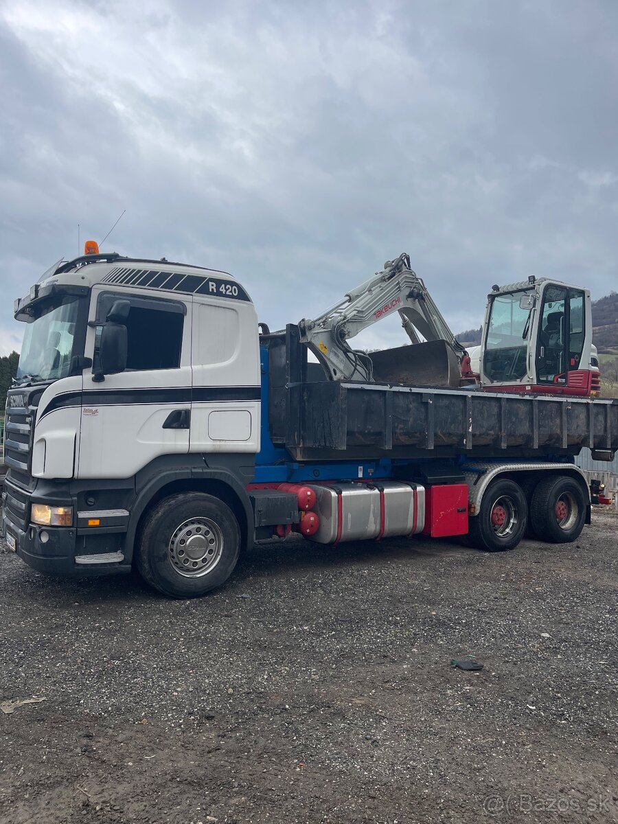 Hakovy nosic kontajnerov Scania - 2