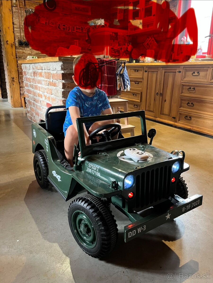 Elektricke autíčko Jeep - 2