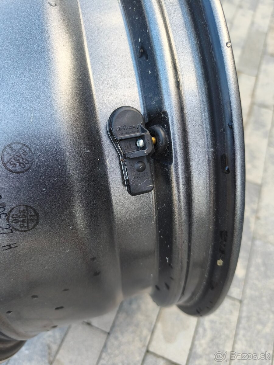 Predám hliníkové disky + TPMS senzory - 2