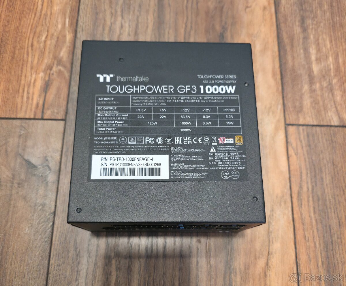 Thermaltake Toughpower GF3 1000W ATX 3.0 - 2