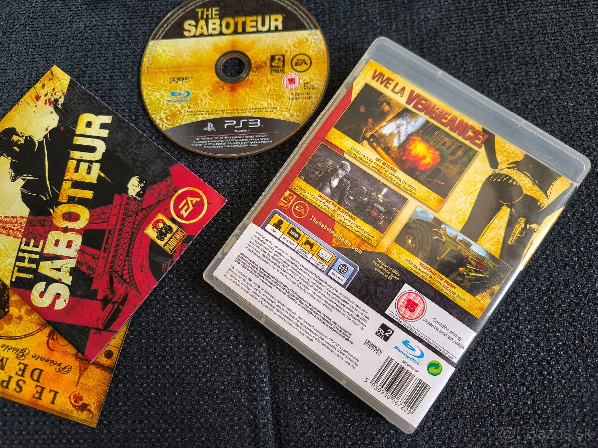 The Saboteur PS3 - 2