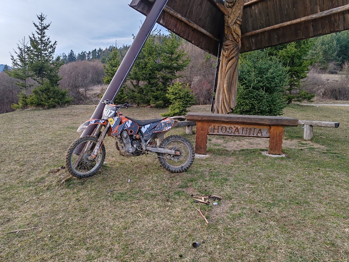 KTM450 štvoortakt