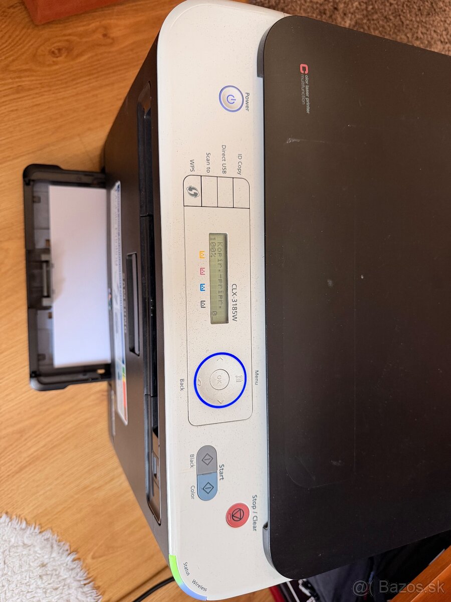 Predám Samsung CLX-3185W farebná laserová tlačiareň s Wi-Fi - 2